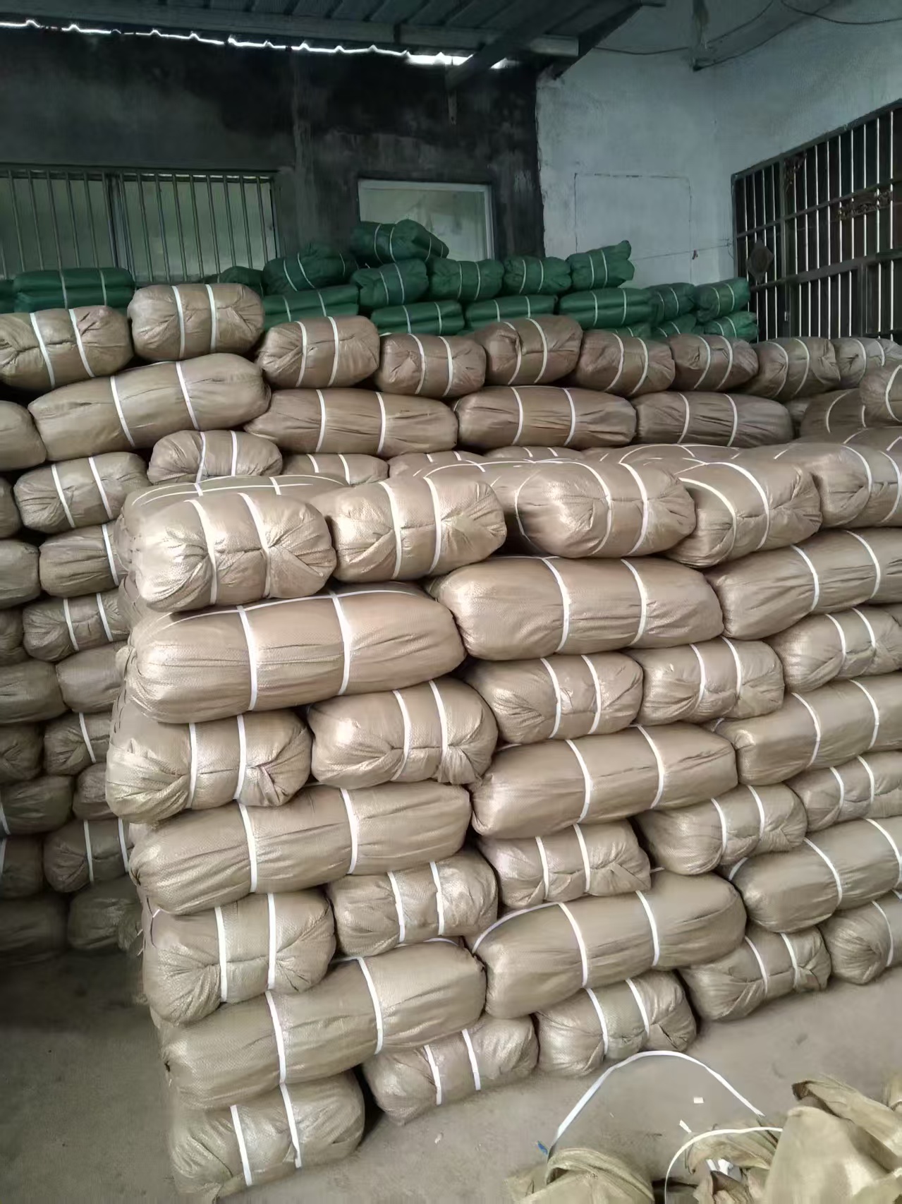 フレコンバッグ 工場での在庫イメージ